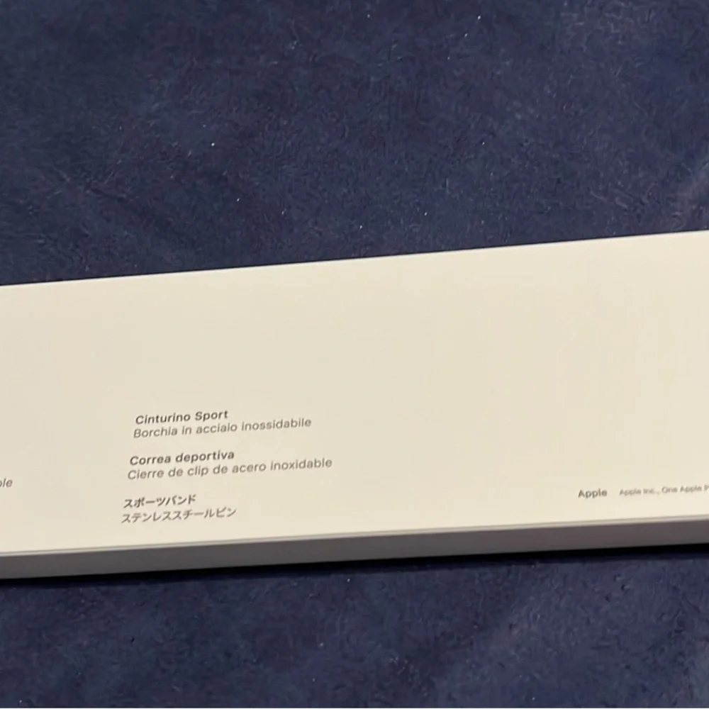 starlight Apple Watch band